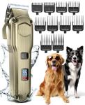 Oneisall Cordless Dog Clippers for Thick Coats