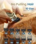 Oneisall Cordless Dog Clippers for Thick Coats