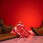 Plush Squeaky Steak Toy for Small Dogs