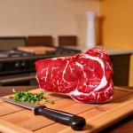 Plush Squeaky Steak Toy for Small Dogs