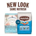 Nutrish Salmon & Brown Rice Cat Food, 6 lb