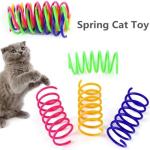Colorful Interactive Spring Toys for Cats 12 Pcs