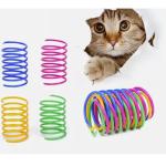 Colorful Interactive Spring Toys for Cats 12 Pcs