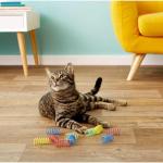 Colorful Interactive Spring Toys for Cats 12 Pcs