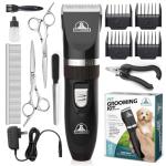 Rechargeable Cordless Dog Grooming Clippers Kit