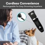 Rechargeable Cordless Dog Grooming Clippers Kit