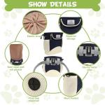 Dog Treat Pouch with Bowl, Poop Bag Holder