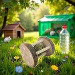 Natural Wooden Chew Toy for Small Pets