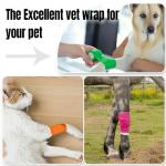 Self-Adhesive Cohesive Bandage Wrap for Pets