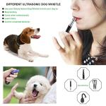 Jiuhao Adjustable Ultrasonic Dog Training Whistle