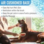 Double-Sided Wooden Dog Brush for Grooming