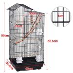 Yaheetech Large Metal Bird Cage for Parrots