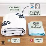 Extra Large Washable Pee Pads for Dogs - 2-Pack