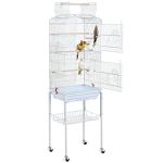 Yaheetech Metal Bird Cage with Play Top