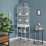 Yaheetech Metal Bird Cage with Play Top