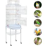 Yaheetech Metal Bird Cage with Play Top