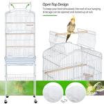 Yaheetech Metal Bird Cage with Play Top