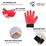 Pet Grooming Gloves for Cats and Dogs