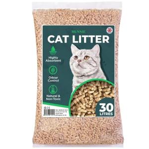 Munnie Biodegradable Dust-Free Cat Litter 30L