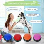 4 Pack Dog Communication Buttons for Training