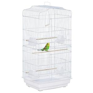 PawHut Multi-Level Bird Cage for Small Birds