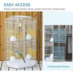 PawHut Multi-Level Bird Cage for Small Birds