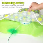 Interactive Cat Toys with Switchable Feather Mouse Tail