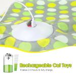 Interactive Cat Toys with Switchable Feather Mouse Tail