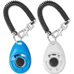 2 Pack Dog Training Clicker - Big Button Tool