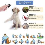 2 Pack Dog Training Clicker - Big Button Tool