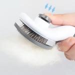 Self-Cleaning Slicker Brush for Dogs and Cats