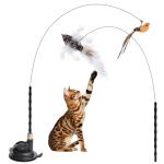 5 Pcs Interactive Cat Toys Set with Suction Cups