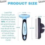Laadi De-Shedding Tool for Dogs and Cats