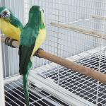 Large Metal Bird Cage with Rolling Stand