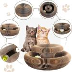 Twisty Paws Interactive Cat Toy with Scratcher