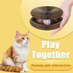 Twisty Paws Interactive Cat Toy with Scratcher