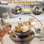 Twisty Paws Interactive Cat Toy with Scratcher