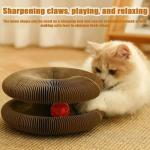 Twisty Paws Interactive Cat Toy with Scratcher
