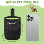 Small Dog Treat Bags with Belt Clip - 2 Pack