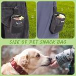 Small Dog Treat Bags with Belt Clip - 2 Pack