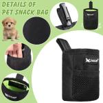 Small Dog Treat Bags with Belt Clip - 2 Pack