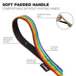 Loutep Extra Long Rainbow Dog Training Lead