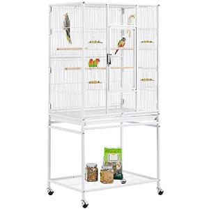 Extra Large Metal Bird Cage with Stand