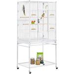 Extra Large Metal Bird Cage with Stand