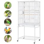 Extra Large Metal Bird Cage with Stand