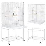 Extra Large Metal Bird Cage with Stand