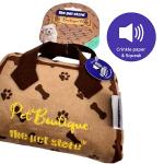 Super Soft Plush Dog Toy Bag with Squeak