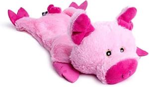 Farmyard Buddies Crinkle Pig Plush Dog Toy