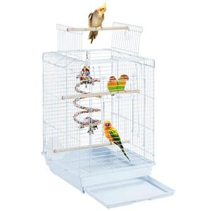 Yaheetech Metal Bird Cage with Play Top