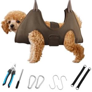 Dog Grooming Hammock Kit for Small Dogs